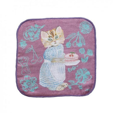 NathalieLete ナタリーレテ Nathalie Lete Gauze hand towel Blue eye 510873