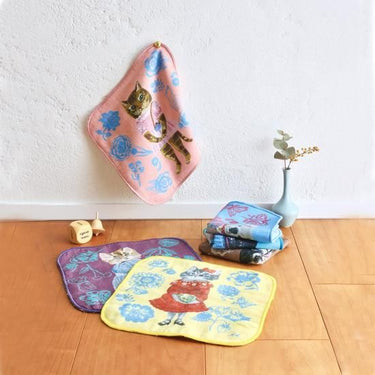 NathalieLete ナタリーレテ Nathalie Lete Gauze hand towel Dog 510875