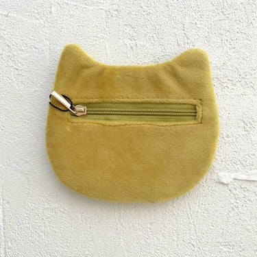 NathalieLete ナタリーレテ Nathalie Lete Embroidered cat face pouch Maya フェイスポーチ 510881