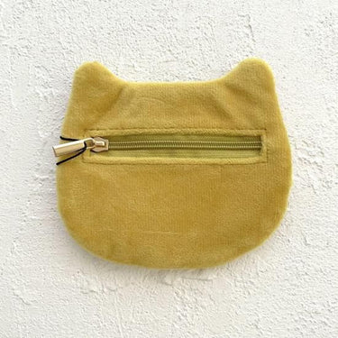 NathalieLete ナタリーレテ Nathalie Lete Embroidered cat face pouch Blue eye フェイスポーチ 510883
