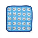 松尾ミユキ Matsuo Miyuki Piping hand towel cat Light Gray ハンドタオル 110772