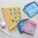 松尾ミユキ Matsuo Miyuki Piping hand towel cat Dark Gray ハンドタオル 110773