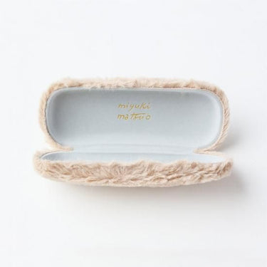 松尾ミユキ Matsuo Miyuki Fluffy Glasses case Cat-Gray メガネケース 110842