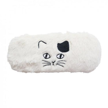 松尾ミユキ Matsuo Miyuki Fluffy Glasses case Cat-Ivory メガネケース 110843