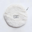 松尾ミユキ Matsuo Miyuki Fluffy Circular Pouch Cat-Ivory ファーポーチ 110853