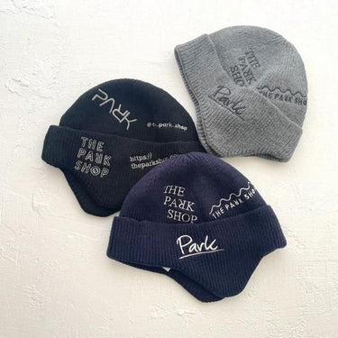 THE PARK SHOP ザ パークショップ RANDOM PARK EARCAP NAVY KIDS TPS-727