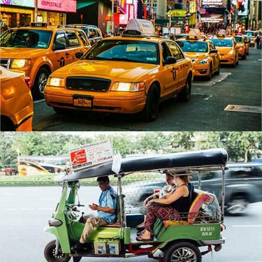 KIVISDOU キビスドウ Hey! TAXI クルーソックス ２Ｐ k40892