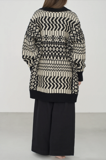 WONDER FULL LIFE ワンダーフルライフ WONDER FULL LIFE×TAKt HAND KNIT ivory×black WFL24-S05-10-2 KNIT＃10 men