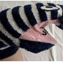 THE PARK SHOP ザ パークショップ ANIMAL PUPPET SOCKS blue snake TPS-725