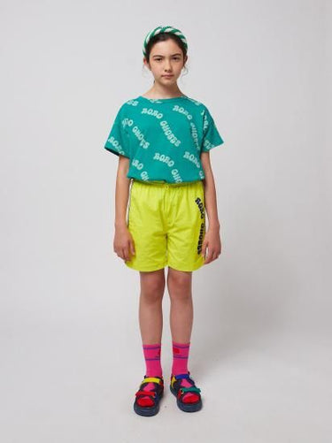 ★DROP2★2025SS★BOBOCHOSES ボボショーズ Wavy Bobo Choses tracksuit bermuda shorts B125AC066