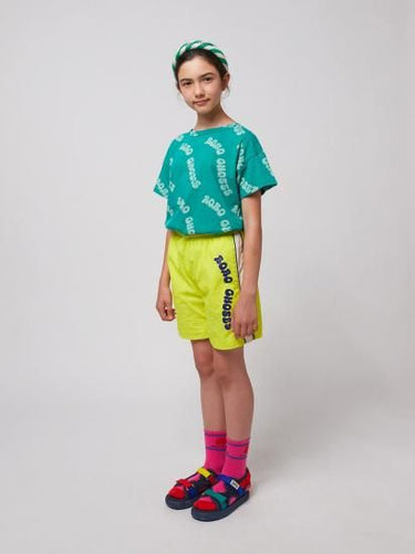★DROP2★2025SS★BOBOCHOSES ボボショーズ Wavy Bobo Choses tracksuit bermuda shorts B125AC066