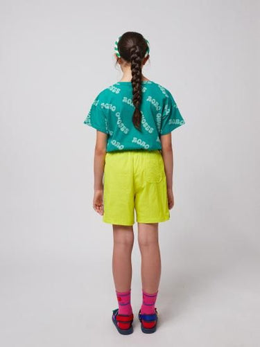 ★DROP2★2025SS★BOBOCHOSES ボボショーズ Wavy Bobo Choses tracksuit bermuda shorts B125AC066