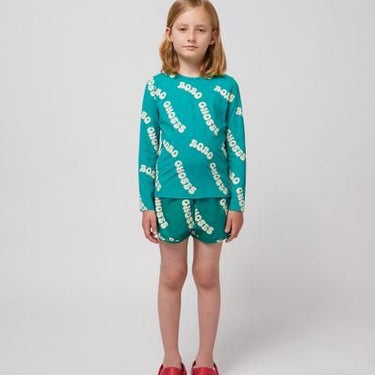 ★DROP2★2025SS★BOBOCHOSES ボボショーズ Wavy Bobo Choses all over swim T-shirt B125AC111