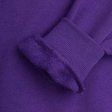 ★PRE 2025SS collection★mini rodini ミニロディーニ Sunday emb sweatshirt Purple