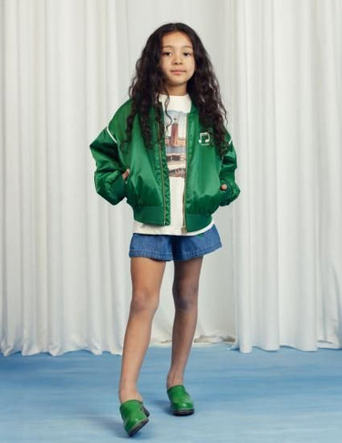 ★Chapter1★2025SS★mini rodini ミニロディーニ City hall ss tee Offwhite