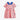★Chapter1★2025SS★mini rodini ミニロディーニ Outlined hearts aop ss dress Pink