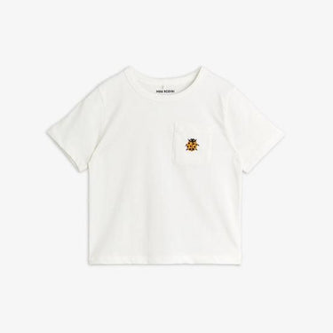 ★Chapter2★2025SS★mini rodini ミニロディーニ Ladybugs emb ss tee Offwhite