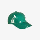 ★Chapter1★2025SS★mini rodini ミニロディーニ Sailing boats aop cap Green