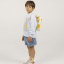 ★DROP2★2025SS★tinycottons タイニーコットンズ SUN TODDLER BACKPACK off-white SS25-402