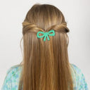 ★DROP1★2025SS★tinycottons タイニーコットンズ BOW BIG CLIP emerald SS25-432