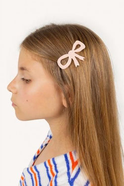 ★DROP1★2025SS★tinycottons タイニーコットンズ BOW BIG CLIP pastel pink SS25-432