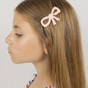 ★DROP1★2025SS★tinycottons タイニーコットンズ BOW BIG CLIP pastel pink SS25-432
