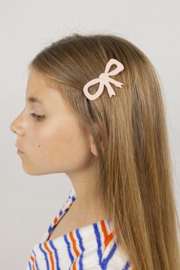 ★DROP1★2025SS★tinycottons タイニーコットンズ BOW BIG CLIP pastel pink SS25-432