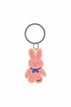 ★DROP2★2025SS★tinycottons タイニーコットンズ BUNNY KEY CHAIN deep pink SS25-Z02