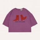★2025SS★The Campamento カンパメント HAPPY BOOTS PURPLE KIDS TSHIRT PURPLE TC-SS25-24