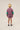 ★2025SS★The Campamento カンパメントPURPLE COLOR BLOCK KIDS ZIPPED SWEATSHIRT PURPLE TC-SS25-53