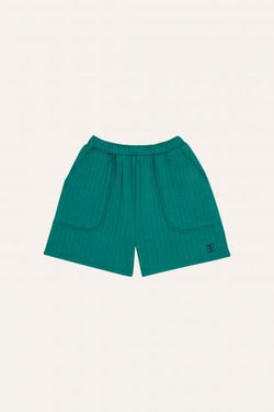★2025SS★The Campamento カンパメント GREEN PADDED KIDS SHORTS GREEN TC-SS25-84