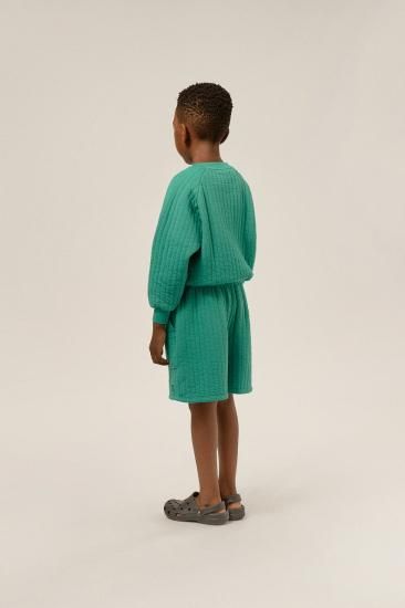 ★2025SS★The Campamento カンパメント GREEN PADDED KIDS SHORTS GREEN TC-SS25-84