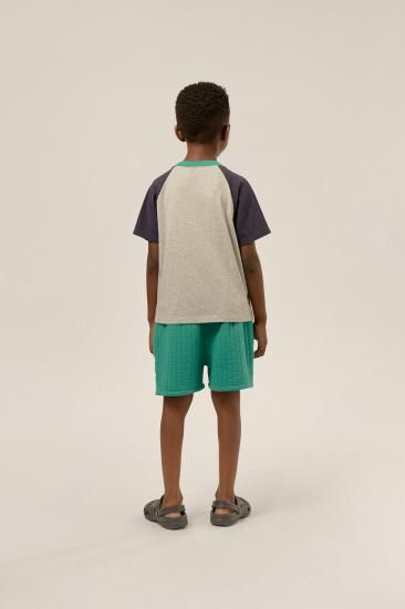 ★2025SS★The Campamento カンパメント GREEN PADDED KIDS SHORTS GREEN TC-SS25-84