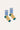 ★2025SS★The Campamento カンパメント COLOR BLOCK KIDS SOCKS BLUE TC-SS25-117
