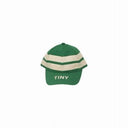 ★DROP2★2025SS★tinycottons タイニーコットンズ STRIPES CAP dark emerald SS25-411