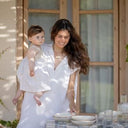 ★2025SS★1+in the family ワンモアインザ・ファミリー ANETTA dress + bloomer off-white #476413241