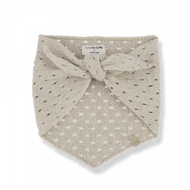 ★2025SS★1+in the family ワンモアインザ・ファミリー LULU kerchief beige #476413071