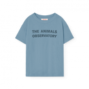 ★BASIC★The Animals Observatory ORION KID T-SHIRT Blue S25110_022_BG