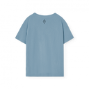 ★BASIC★The Animals Observatory ORION KID T-SHIRT Blue S25110_022_BG