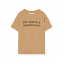 ★BASIC★The Animals Observatory ORION KID T-SHIRT Tan S25110_055_BG
