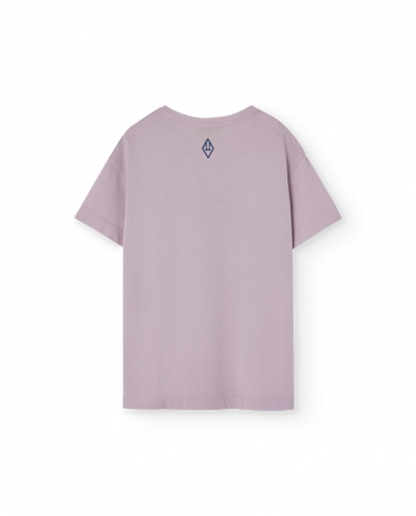 ★BASIC★The Animals Observatory ORION KID T-SHIRT Lavand S25110_141_BG