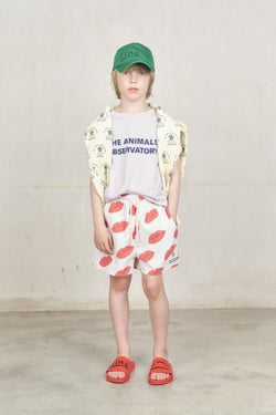 ★BASIC★The Animals Observatory ORION KID T-SHIRT Lavand S25110_141_BG