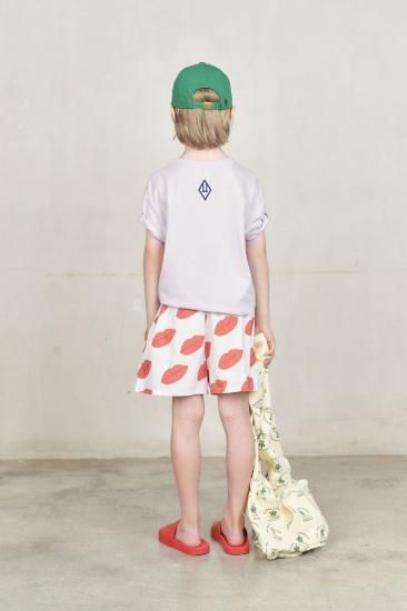 ★BASIC★The Animals Observatory ORION KID T-SHIRT Lavand S25110_141_BG