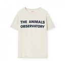 ★BASIC★The Animals Observatory ORION KID T-SHIRT White Mouth S25110_221_BG