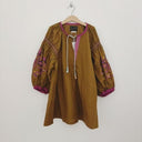 ★入荷済み★2025SS★GO TO HOLLYWOOD ゴートゥーハリウッド フラワーシシュウブラウス 7BR 32520101