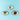 Coucou Suzette ククシュゼット Eye Hair Claw - Brown アイヘアクリップ ブラウン