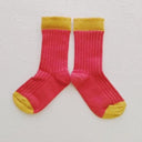 ★2025SS★MABLI マブリ FRILL SHORT SOCKS POMEGRANATE/CORNFIELD MAB677