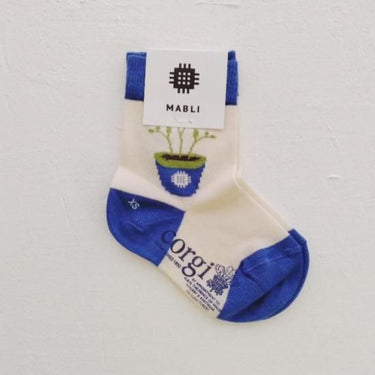 ★DROP2★2025SS★MABLI マブリ CRESS SHORT SOCKS MULTI MAB672