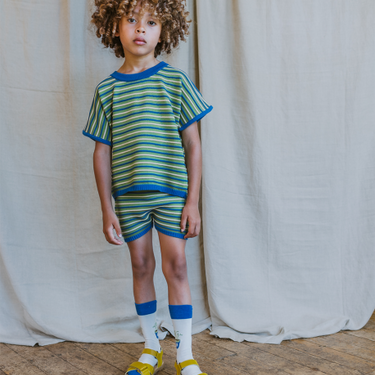 ★DROP2★2025SS★MABLI マブリ CRESS SHORT SOCKS MULTI MAB672