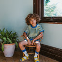 ★DROP2★2025SS★MABLI マブリ CRESS SHORT SOCKS MULTI MAB672